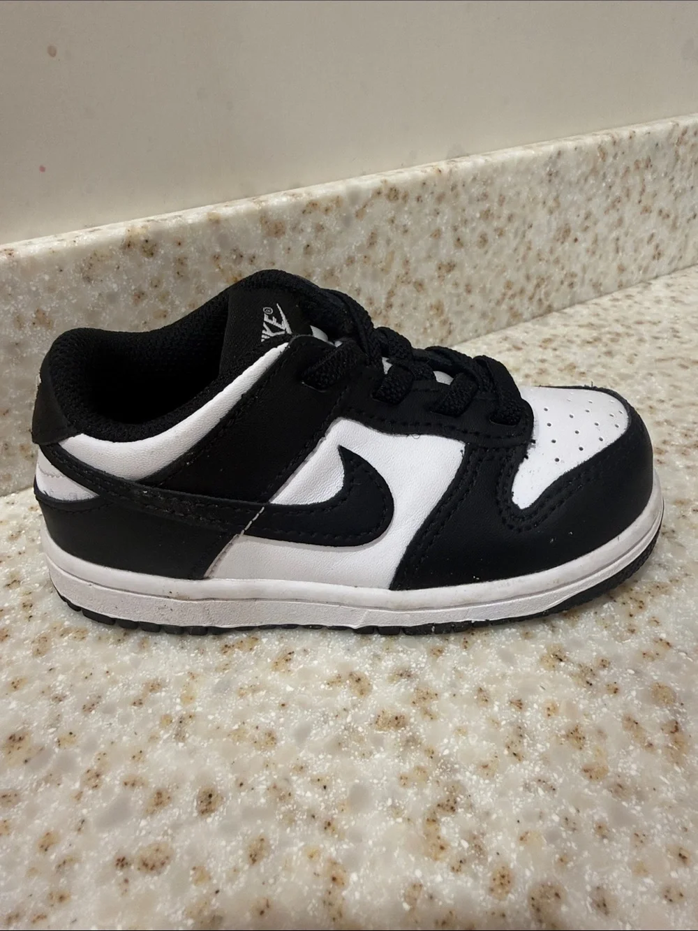 Nike Kids Black and White Sneakers